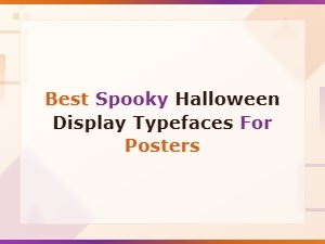 Best Spooky Halloween Display Typefaces for Posters and Flyers